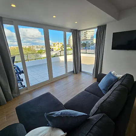 Sun And Ii Ac Wifi 90mts From The شقة بورتيماو